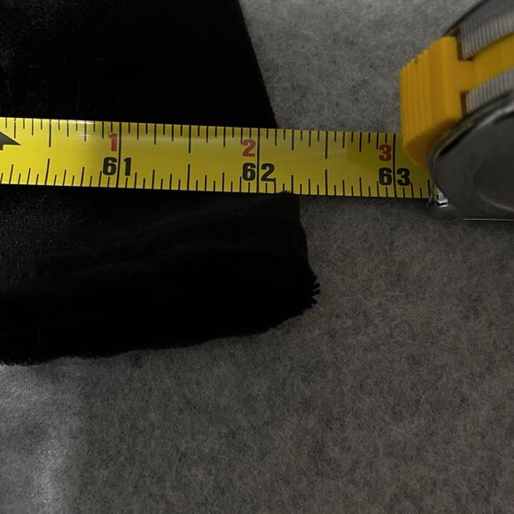 Posh Black Velvet Maxi Gown Dress Boat Neck /Cowl Neck Goth Classy Event Sexy - Picture 13 of 14